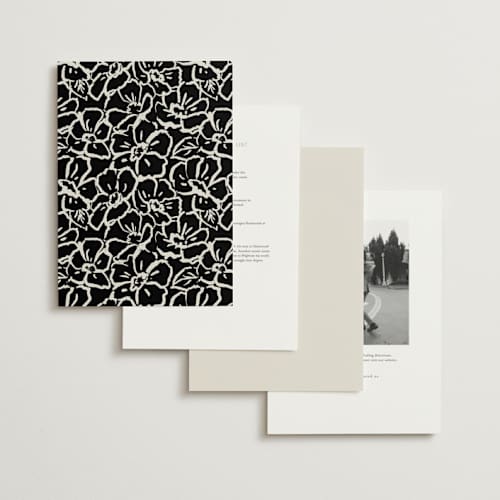 This is a onyx wedding invitations with standard by Laura Hankins called galleria printing on signature in grand
