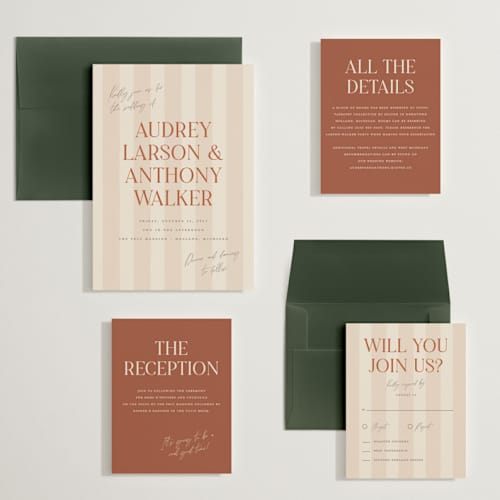 This is a butter wedding invitations with standard by Pixel and Hank called ambrosial printing on signature in grand