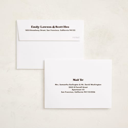 This is a espresso graduation announcements with standard by Megan Davis called vinyl printing on signature in petite