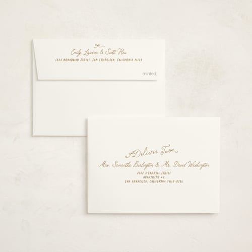 This is a bamboo graduation announcements with standard by Creo Study called take a bow printing on signature in petite