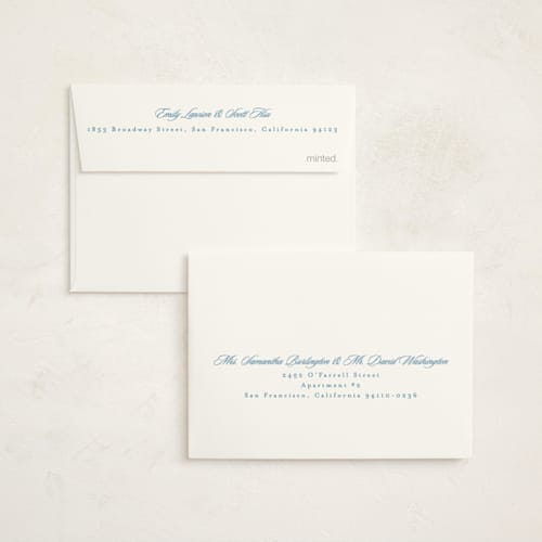 This is a capri graduation announcements with standard by Creo Study called scripted printing on signature in petite