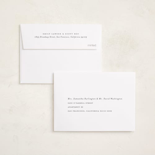 This is a snow graduation announcements with standard by Lauren Chism called along side printing on signature in petite