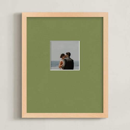 This is a olive photo art by Minted called matted framed photo: olive mat (8" x 10") printing on signature in matted 8x10
