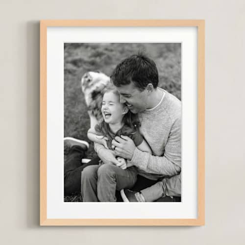 This is a natural frame photo art by Minted called matted framed photo (11" x 14") printing on signature in matted 11x14