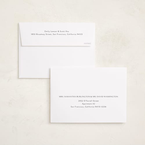 This is a cotton graduation invitations with standard by Kasia Labocki called celebration printing on recycled smooth signature in standard