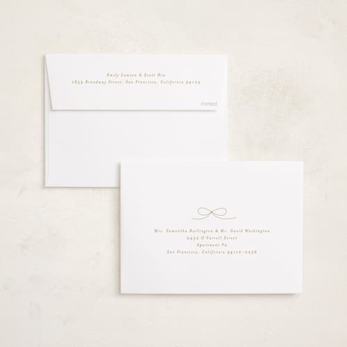 This is a latte graduation invitations with standard by Blustery August called etna printing on recycled smooth signature in standard