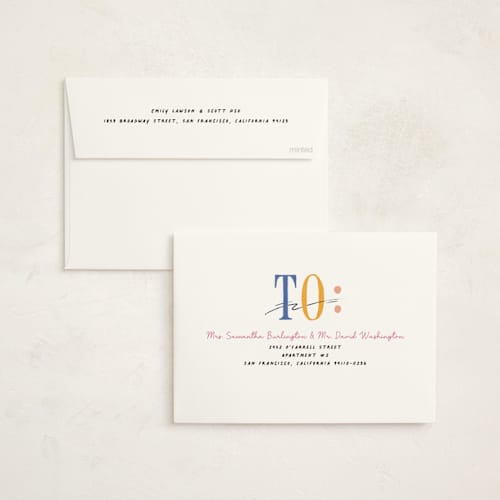 This is a fruitloop graduation invitations with standard by Vera Lim called iconic printing on signature in standard