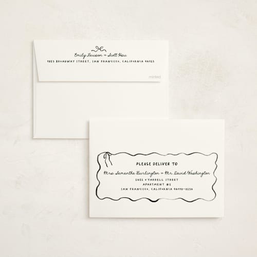 This is a noir graduation invitations with standard by Creo Study called trendsetter printing on signature in standard