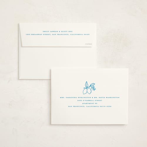 This is a ocean graduation invitations with standard by Pati Cascino called mediterraneo printing on signature in standard
