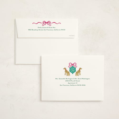 This is a peony graduation invitations with standard by Jackie Crawford called whimsical hand illustrated crest printing on signature in standard