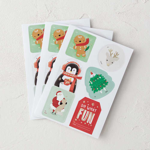 This is a jolly custom stickers by Multiple Artists called holly jolly in sticker
