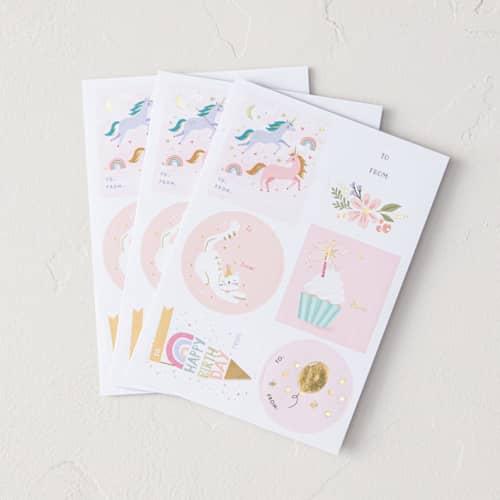 This is a sweets custom stickers by Multiple Artists called sweet birthday in sticker