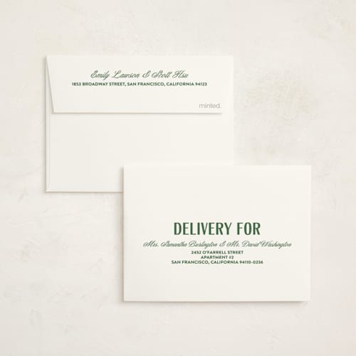 This is a butter graduation thank you cards with standard by Erin L. Wilson called the headliner printing on strathmore in standard