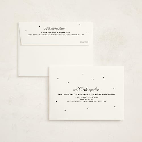 This is a butter graduation thank you cards with standard by Pixel and Hank called the modern printing on strathmore in standard