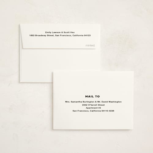 This is a cream graduation thank you cards with standard by Megan Davis called ludlow printing on strathmore in standard