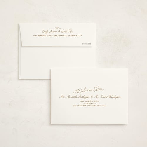 This is a bamboo graduation thank you cards with standard by Creo Study called take a bow printing on strathmore in standard