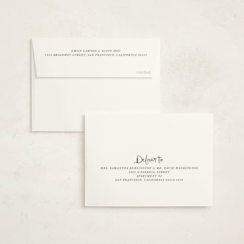 This is a ink graduation thank you cards with standard by Cass Loh called quirky fun printing on strathmore in standard