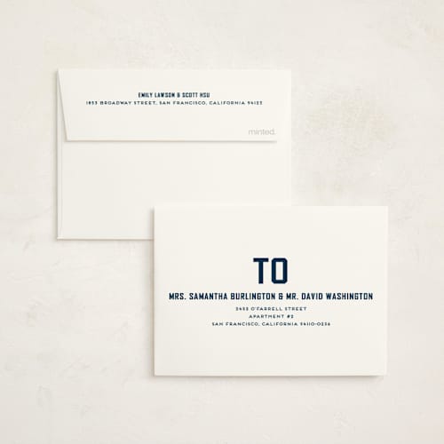 This is a alabaster graduation thank you cards with standard by Erica Krystek called upward printing on strathmore in standard