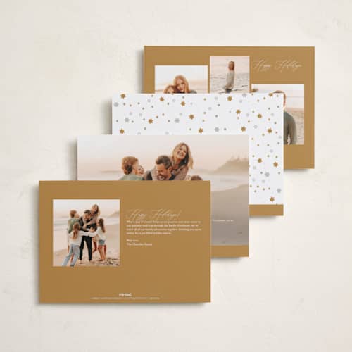 This is a candlelight hanukkah cards with standard by Laura Bercovich called sparkling printing on recycled smooth signature in standard