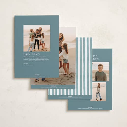 This is a snow hanukkah cards with standard by Pati Cascino called gibson printing on recycled smooth signature in standard