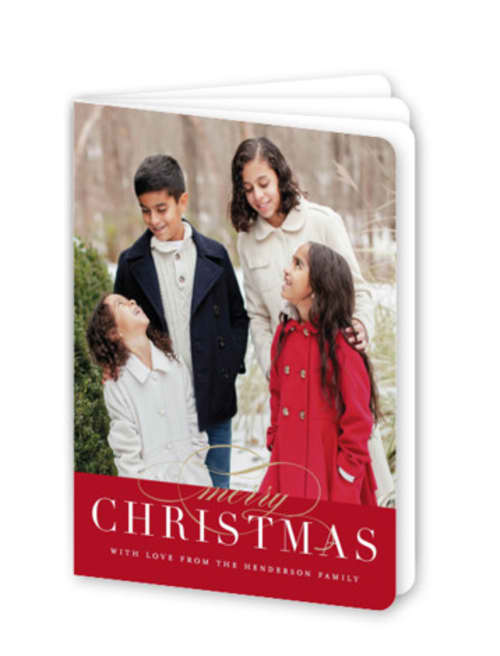 This is a cardinal holiday booklette cards with standard by Jessica Williams called simple elegance printing on signature80 in booklette