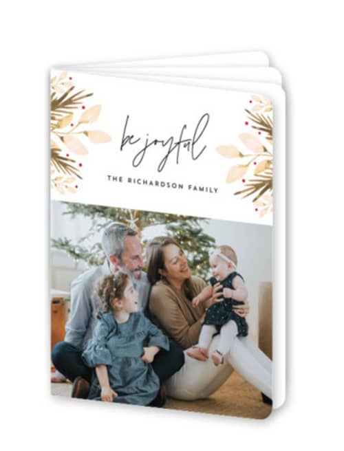 This is a bush holiday booklette cards with standard by Anupama called joyful florals printing on signature80 in booklette