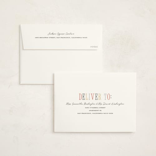 This is a snow business holiday cards with standard by Pixel and Hank called wonderful year printing on signature in standard