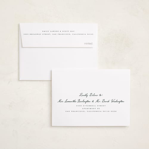 This is a coal petite holiday cards with foil pressed by Petra Kern called fancy plaid printing on recycled smooth signature in petite