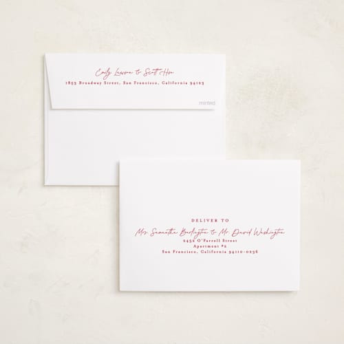 This is a stocking foil pressed holiday cards with foil pressed by Ana Sharpe called so gratefully blessed printing on recycled smooth signature in standard