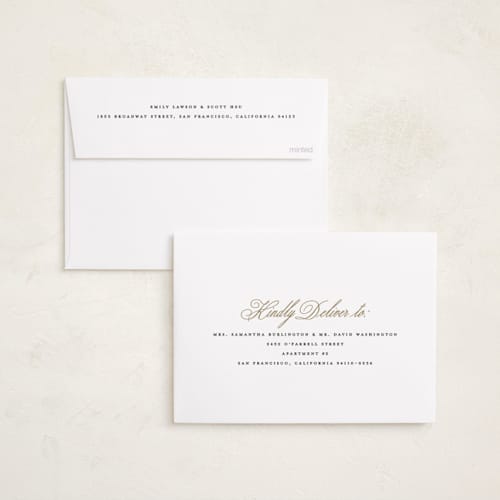 This is a whipped foil pressed holiday cards with foil pressed by Pixel and Hank called most classic printing on recycled smooth signature in standard