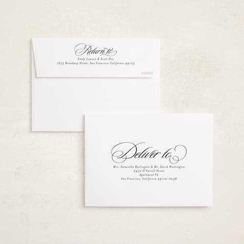 This is a snow foil pressed holiday cards with foil pressed by Jackie Crawford called scripted bright printing on recycled smooth signature in standard