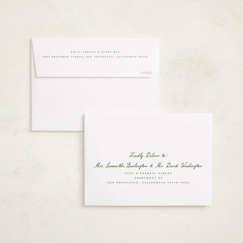This is a vanilla foil pressed holiday cards with foil pressed by Petra Kern called fancy plaid printing on recycled smooth signature in standard