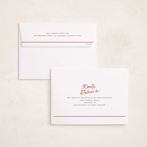This is a chardonnay foil pressed holiday cards with foil pressed by Pixel and Hank called patchwork printing on recycled smooth signature in standard