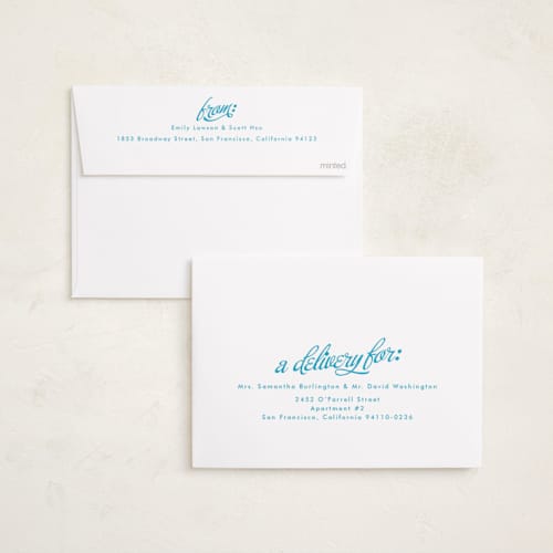 This is a spring foil pressed holiday cards with foil pressed by Phrosné Barwood called so retro printing on recycled smooth signature in standard