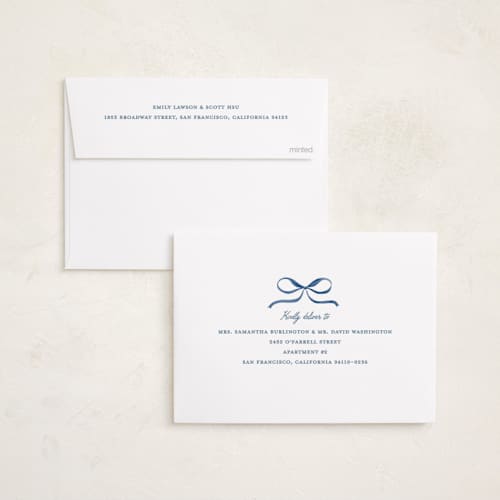 This is a powder foil pressed holiday cards with foil pressed by Sarah Knight called frosted printing on recycled smooth signature in standard