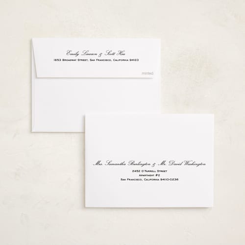 This is a pine foil pressed holiday cards with foil pressed by Annie Shapiro called barre printing on recycled smooth signature in standard
