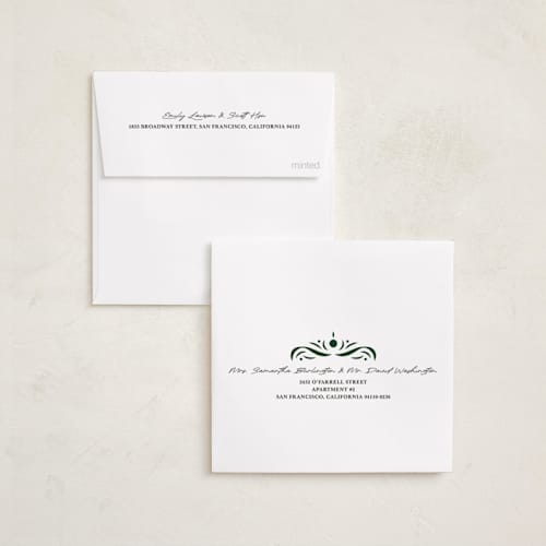 This is a snowflake holiday card ornaments with gloss press by Crisby called white christmas printing on recycled smooth signature in ornament