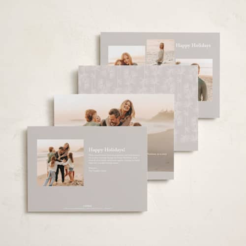 This is a snow gloss press holiday cards with gloss press by Leia Matt called gallery wall printing on signature in standard