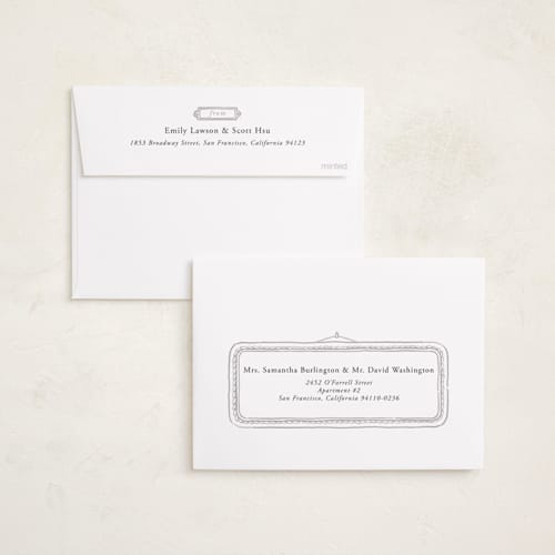 This is a snow gloss press holiday cards with gloss press by Leia Matt called gallery wall printing on signature in standard