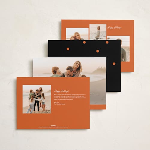 This is a pumpkin halloween party invitations cards with standard by Baumbirdy called varsity boo crew printing on recycled smooth signature in standard