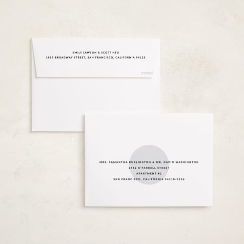 This is a night halloween party invitations cards with standard by Sumak Studio called full moon printing on recycled smooth signature in standard