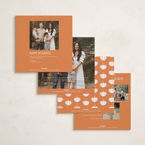 This is a pumpkin halloween party invitations cards with standard by Brynne Foster called sweet pumpkin printing on recycled smooth signature in standard