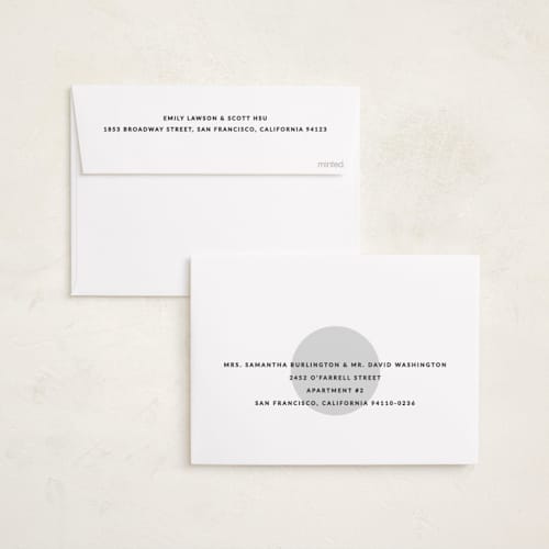 This is a night halloween party invitations cards with standard by Sumak Studio called full moon printing on recycled smooth signature in standard