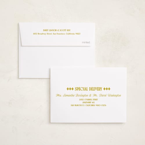 This is a sunshine petite holiday cards with standard by chocomocacino called modjeska printing on signature in petite