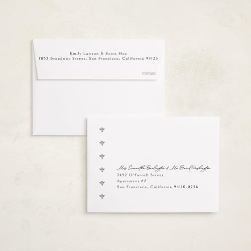 This is a pool petite holiday cards with standard by Chris Griffith called holiday band printing on signature in petite