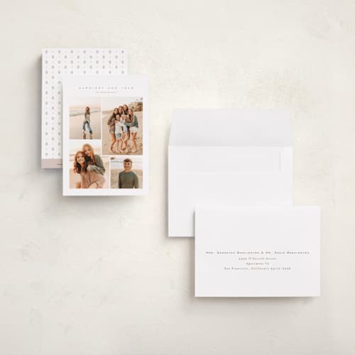 This is a snow petite holiday cards with standard by chocomocacino called xerotiri printing on recycled smooth signature in petite