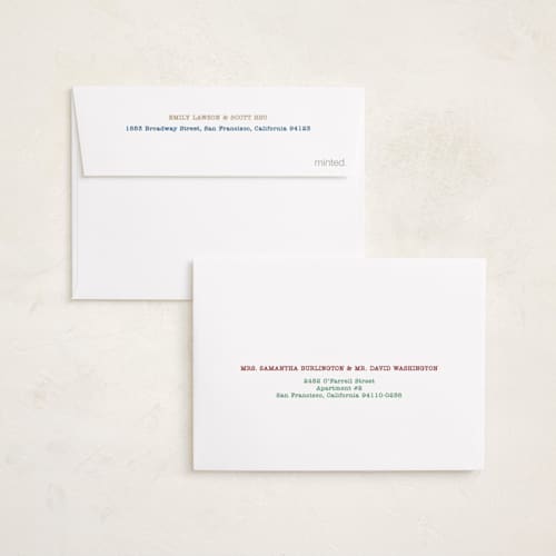 This is a confetti petite holiday cards with standard by Pati Cascino called joyful moments printing on signature in petite