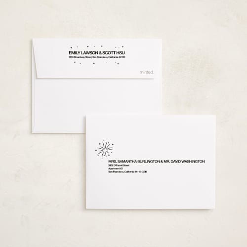 This is a ink petite holiday cards with standard by Inkblot Design called archive magazine printing on signature in petite