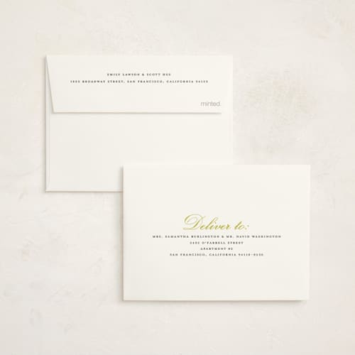 This is a lemon petite holiday cards with standard by Morgan Kendall called retro bokeh lights printing on signature in petite