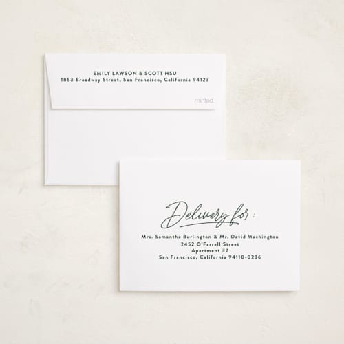 This is a pine petite holiday cards with standard by Kacey Kendrick Wagner called wonderful year printing on recycled smooth signature in petite